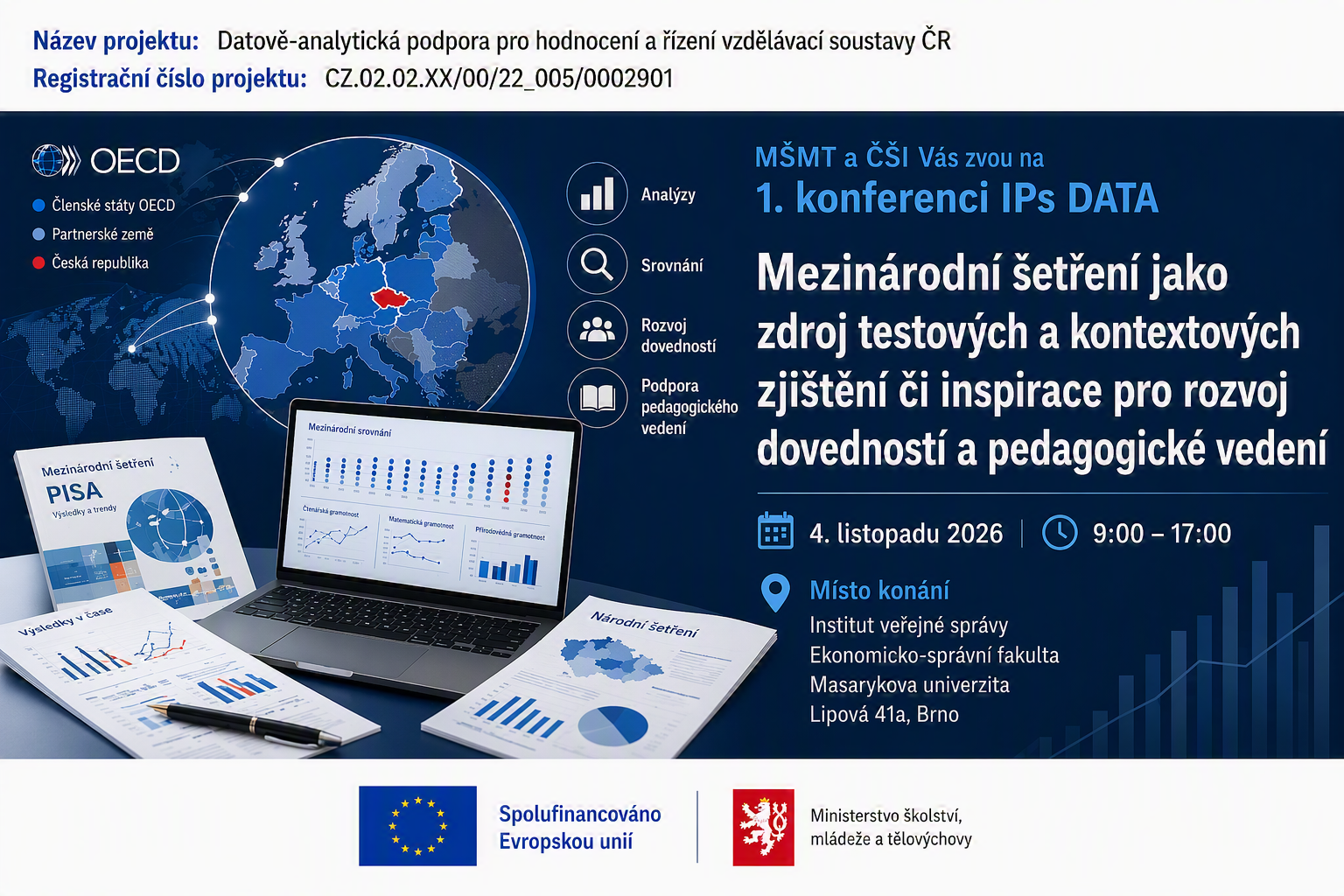 Banner uvod – 1. konference IPs DATA – verze 6
