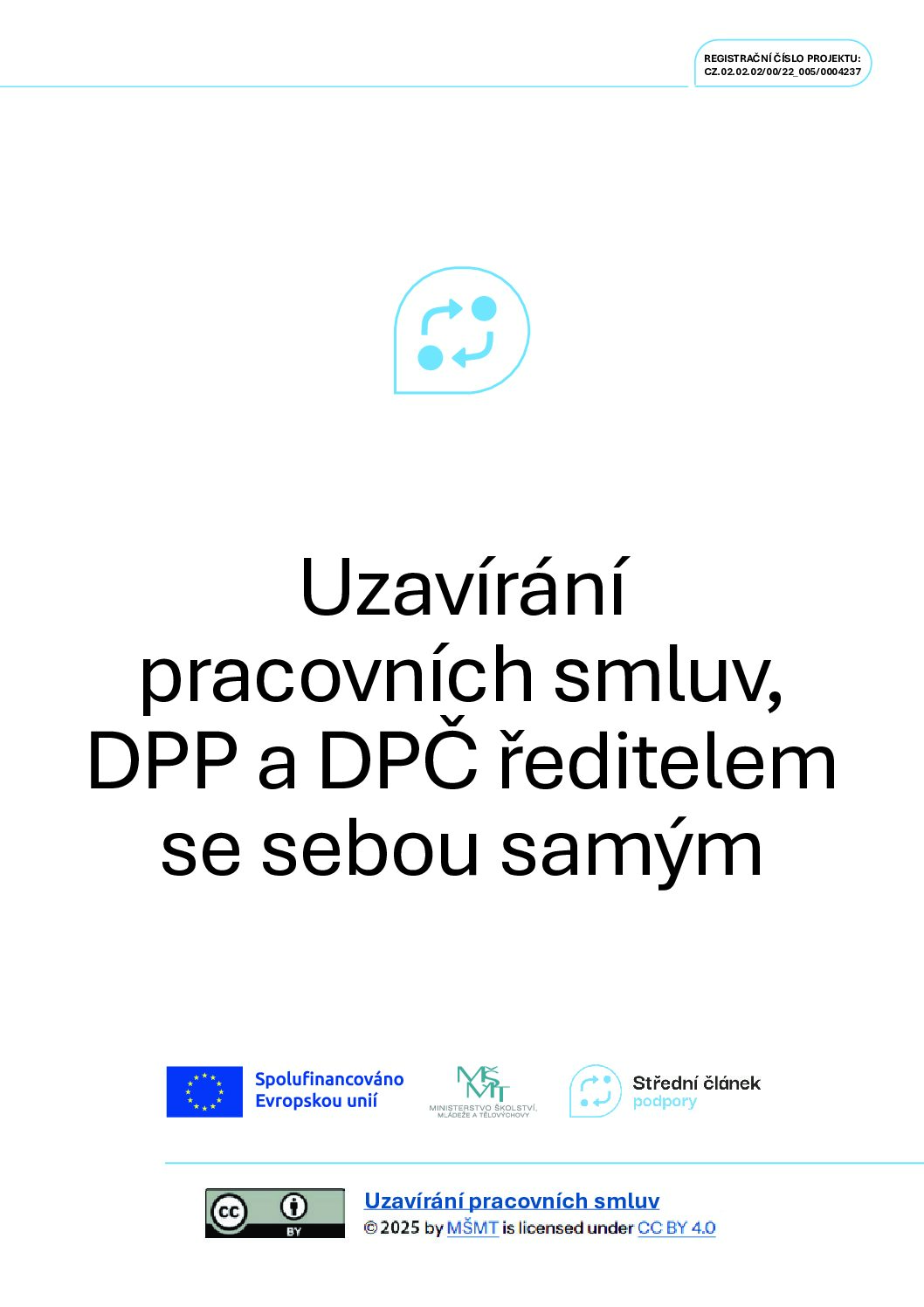 15_Uzavirani pracovnich smluv DPP a DPC reditelem se sebou samym