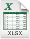 xlsx ikona